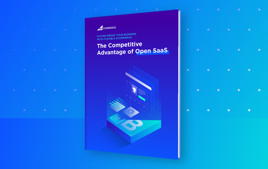 Cover image open saas ebook gradient dots bigcommerce