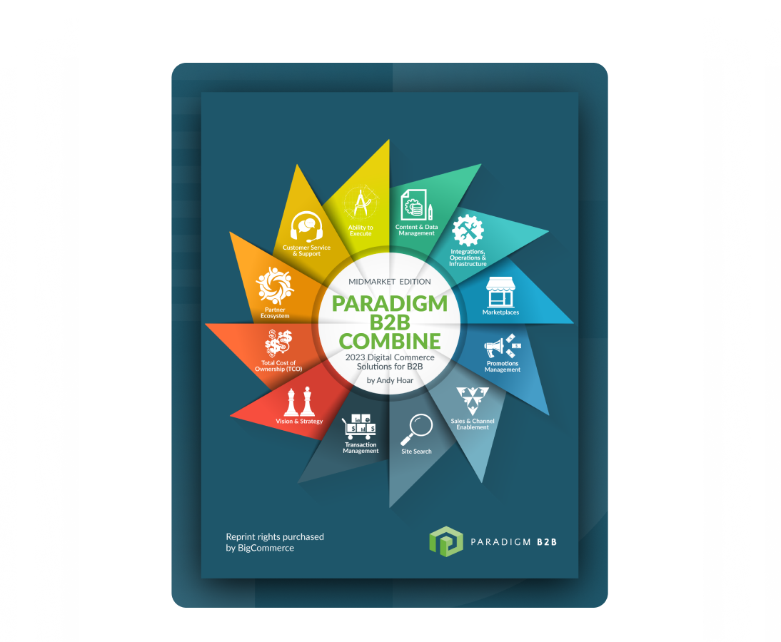 Illustration 2023 paradigm report cover mid market edition